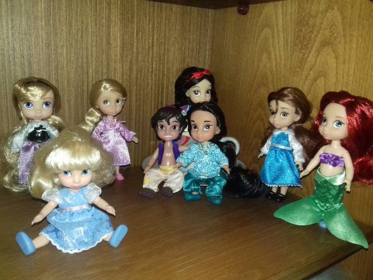 Образы основных принцесс Диснея. Мои мини-принцесски. 3 часть (фото 10)