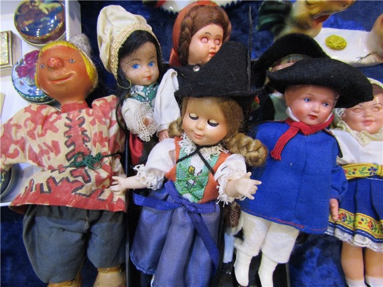 "Искусство куклы" в "Гостином дворе". Декабрь 2016. Фотообзор. Винтаж. "Все из СССР"