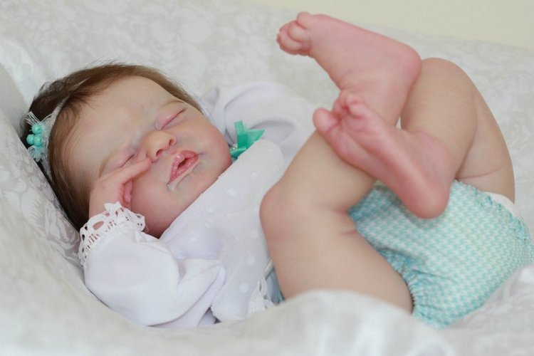 Маленькая бусинка Америкус, кукла реборн Беспаловои Жанны