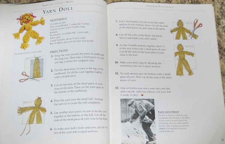 1.1 American Girl Бумажные куклы: Кирстен | Бэйбики 1.1 American Girl Бумажные куклы: Кирстен