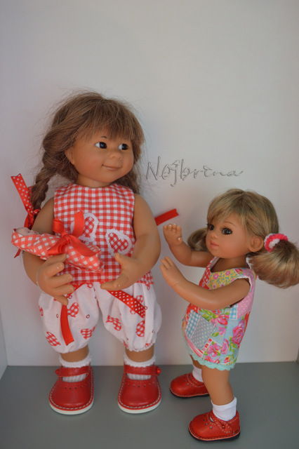 Линда из Berliner Rasselbande. Кукла от Габриелы Мюллер (фото 9)