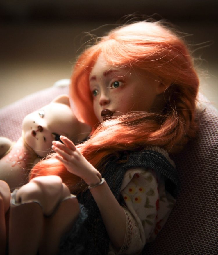 Новый наряд для Анариэль — Авторские шарнирные куклы своими руками: лепка (фото 5)