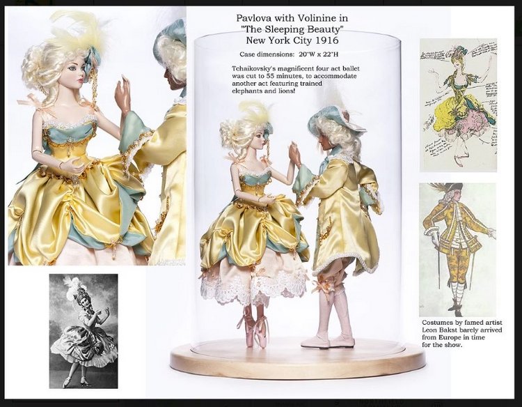 Peggy Turchette и ее любимая Анна Павлова в куклах Роберта Тоннера (фото 3)