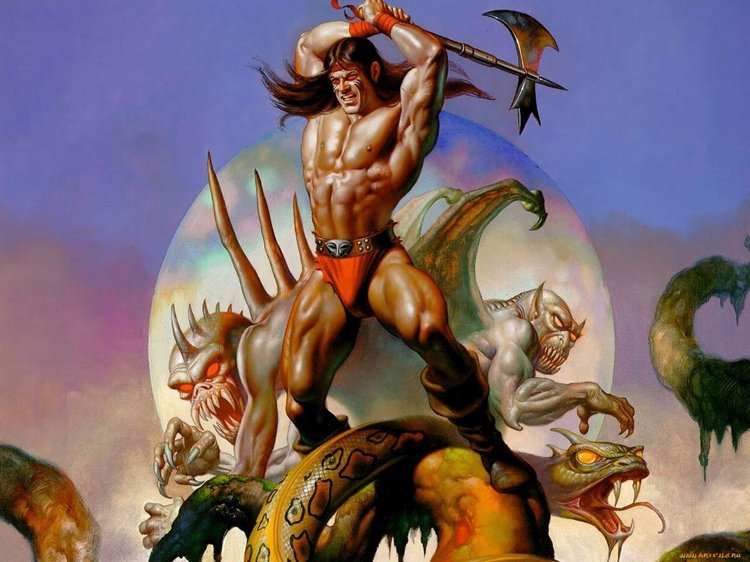 Мир фантастической живописи Бориса Вальехо (фото 9)