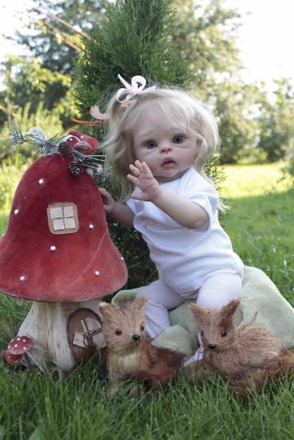 Моя сказочная девочка Луна от Ольги Ауер, Olga Auer