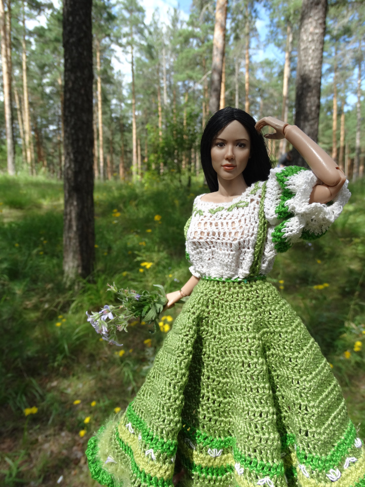 Прогулка по лесу. Шарнирная кукла от VERYCOOL | Бэйбики Прогулка по лесу. Шарнирная кукла от VERYCOOL