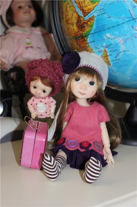 Adeline приехала! Старшая сестренка дома (фото 6)