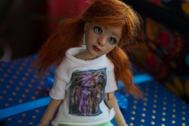 Моя "жемчужинка" Женька. Авторская шарнирная кукла Pearl Ирины Поздняковой P.I.A.Dolls