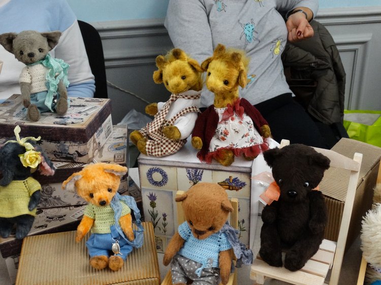 "Мишка с куклою" - замечательная выставка