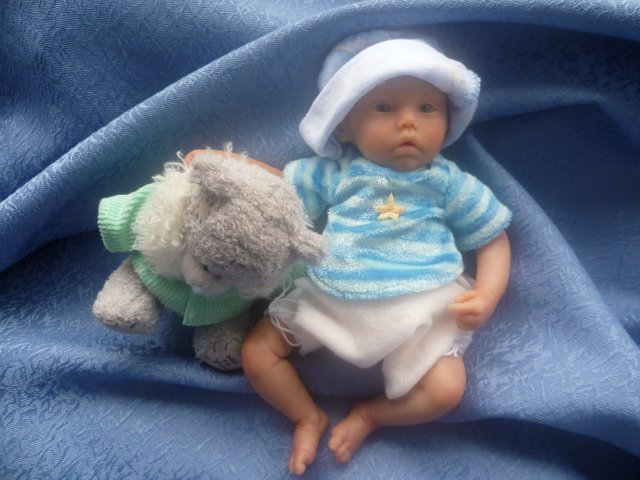 А у меня появился новый малыш! Кукла из ливингдолл - много фото