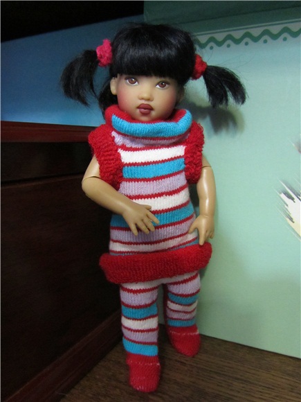 Маленькая история о маленькой девочке. Коллекционная кукла от Helen Kish