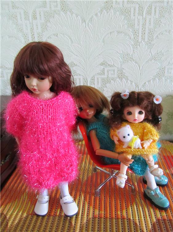 Пушистая семейка | Бэйбики Пушистая семейка — Одежда и обувь для кукол BJD (БЖД): 1/3