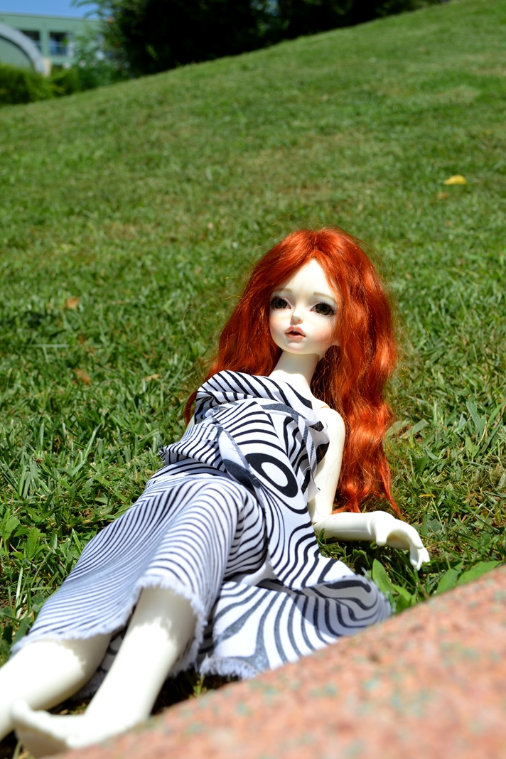 Поездка к морю нашей BJD-красавицы Dune от Soom