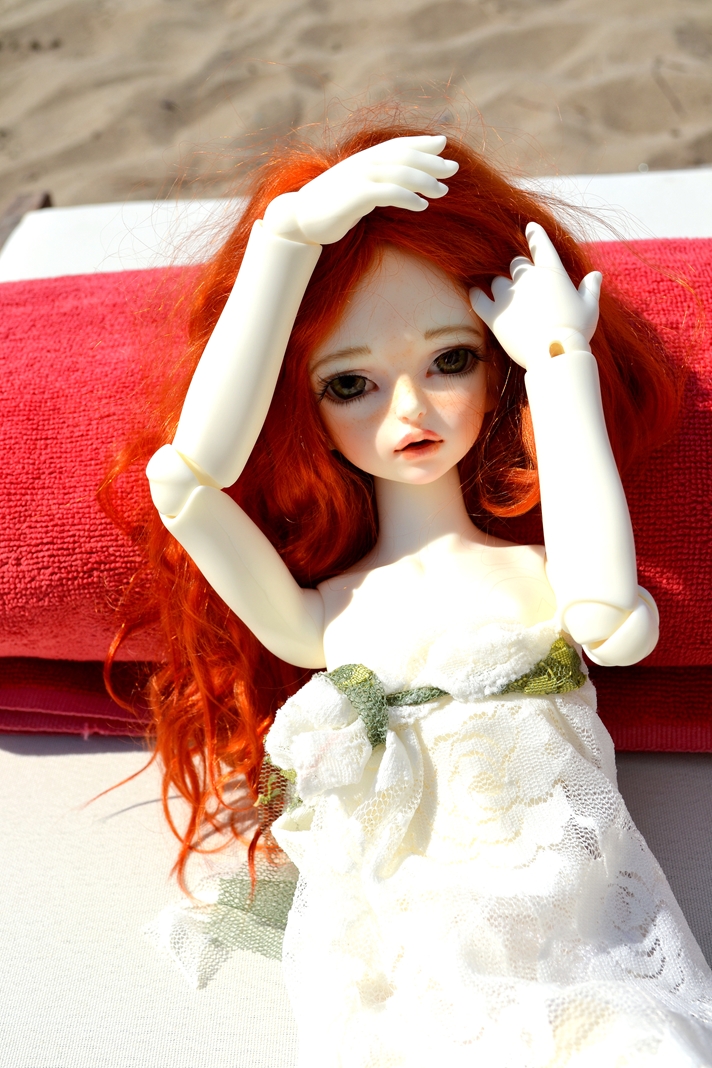 Поездка к морю нашей BJD-красавицы Dune от Soom (фото 7)