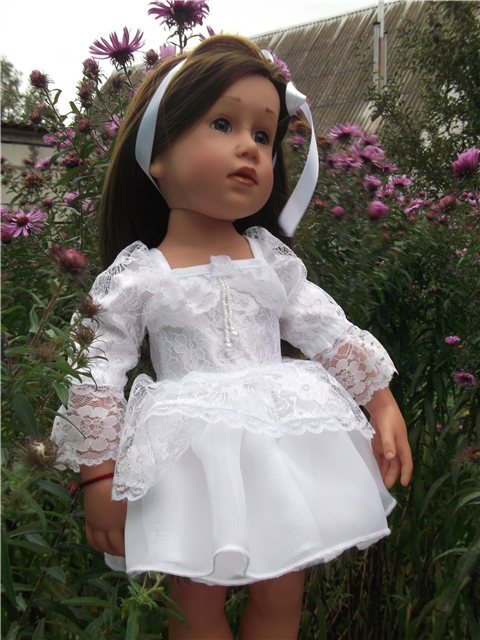 Кружевное настроение — Одежда и обувь для кукол своими руками: фото