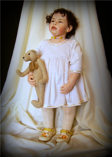 Авторская кукла Светланы Гришко. Вирсавия (фото 4)