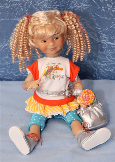 Шарнирочки-Кудряшечки. Девчонки - хулиганочки! Коллеккционные куклы Ashton Drake