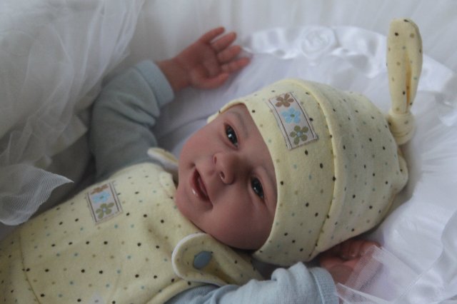 Мальчишечка Улыбашечка:)куклёныш Элины Кудрявцевой