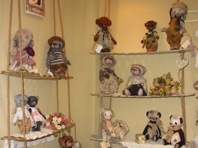 Время кукол 13. Международная выставка коллекционных кукол и мишек Тедди 2014. Продолжение