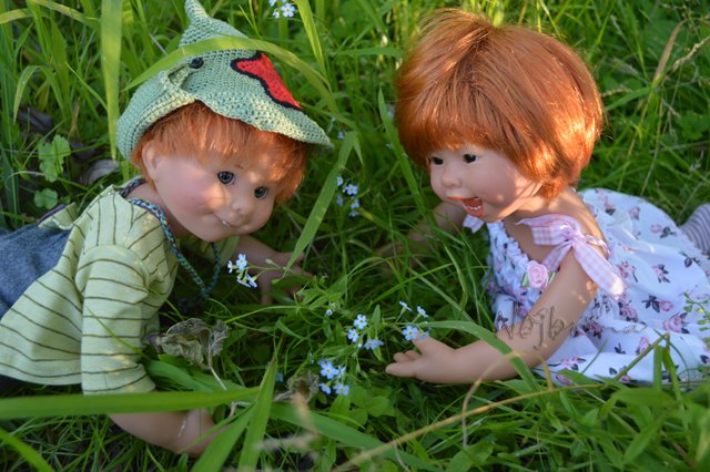 Шито белыми нитками... Вихтели от Rosemarie Anna Muller (фото 8)