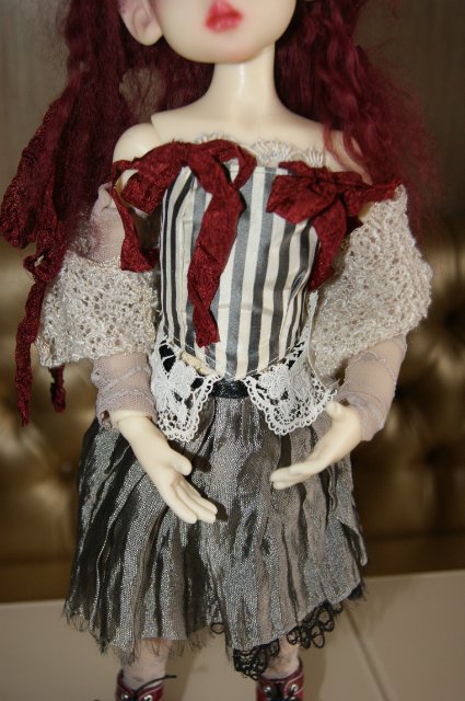 Fair elf Layla - Нежная лиловая эльфиня (фото 7)