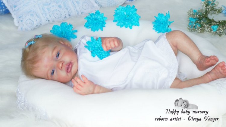 Моя маленькая Бэль. Кукла реборн Олеси Венгер (фото 6)