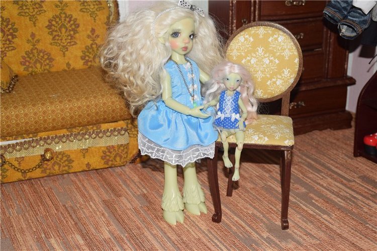 Распаковка сказочной лягушечки! BJTales Green Asrai От Лидии Снуль