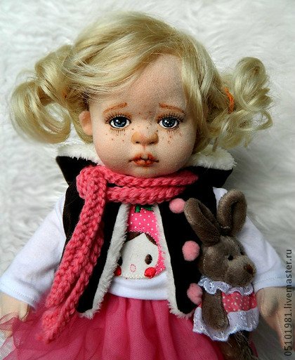 Про текстильных кукол Glorex