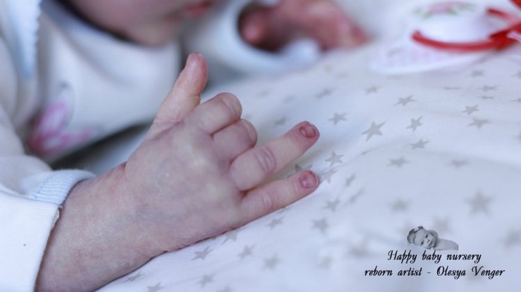 Моя милая златовласка Ева. Кукла реборн Олеси Венгер