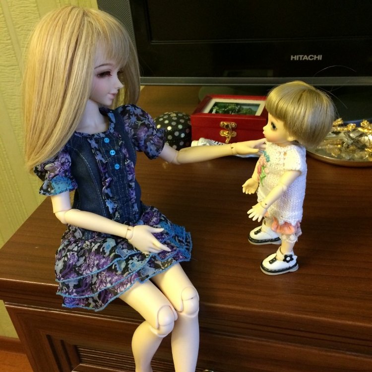 Вот и стали мы на год взрослей! Или как улыбка не покидает мой дом! Juri, MiniFee Chloe