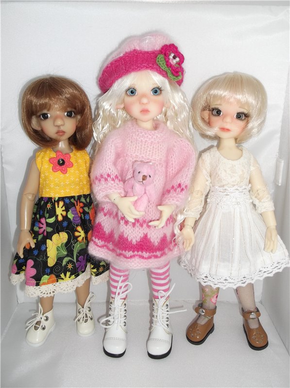 Такие разные мелкие! Ушастые и нет. Коллекция БЖД от Kaye Wiggs