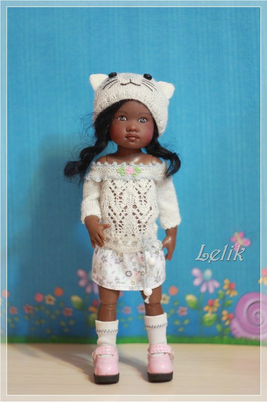 Чёрно-белое, или у Маши тоже новый наряд ))