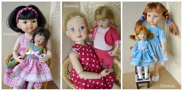 Маленькие куколки для большой тётеньки. Куклы Helen Kish: Tulah, Riley, Zsu Zse