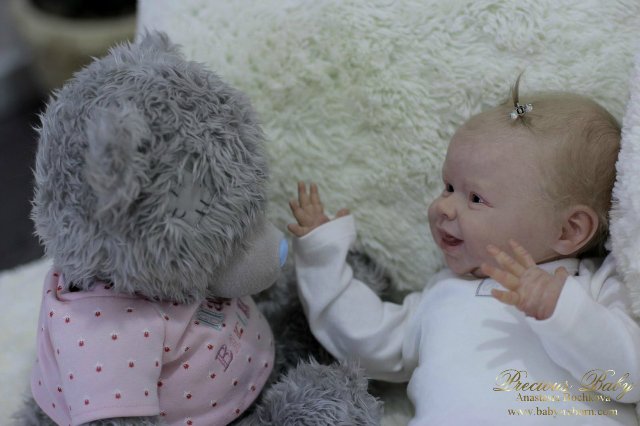 Мой весенний лучик солнышка - Харпер. Кукла реборн Анастасии Бочковой