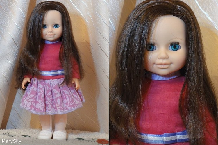 Наши Аннушки от фабрики "Весна". Сравнение с Gotz, Paola Reina, American Girl и фейсинками