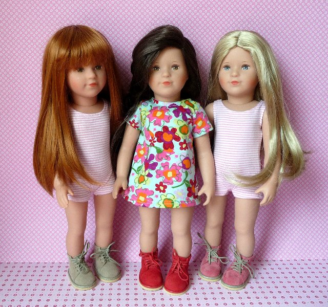 Игровые куклы К.Крузе Helena, Laura, Kiki, Julie и Мари Крузе