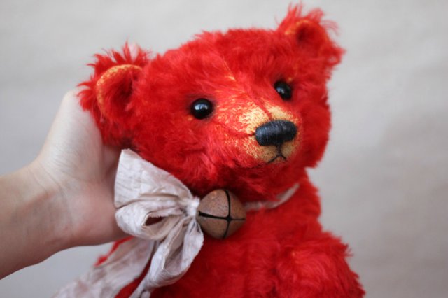 Рождественский медведь Rosso (фото 7)