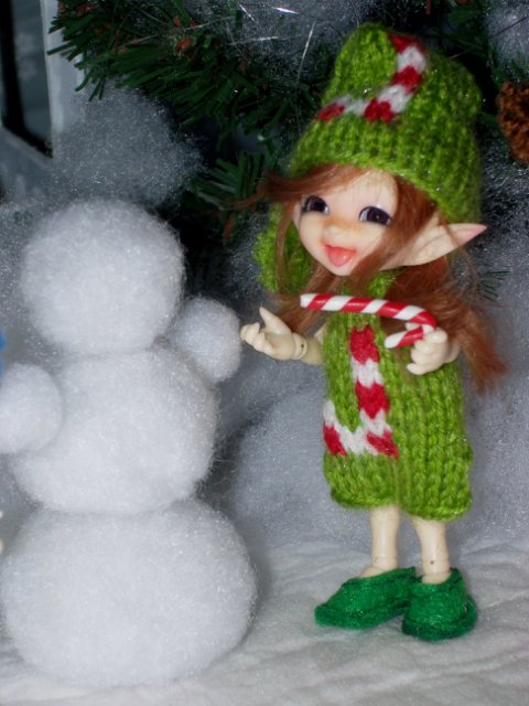 Зимние истории от Таниты. История 2 "Снеговик" (фото 8)