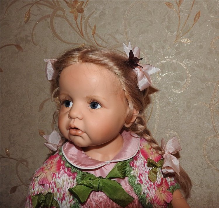 Трио в кардиганах. Куклы Hildegard Gunzel (фото 9)