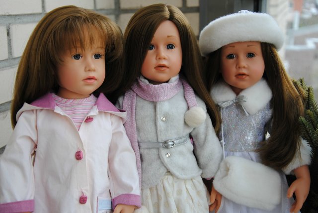 Gotz: Снегурочка 2007 vs Фигуристка 2008 | Бэйбики Gotz: Снегурочка 2007 vs Фигуристка 2008