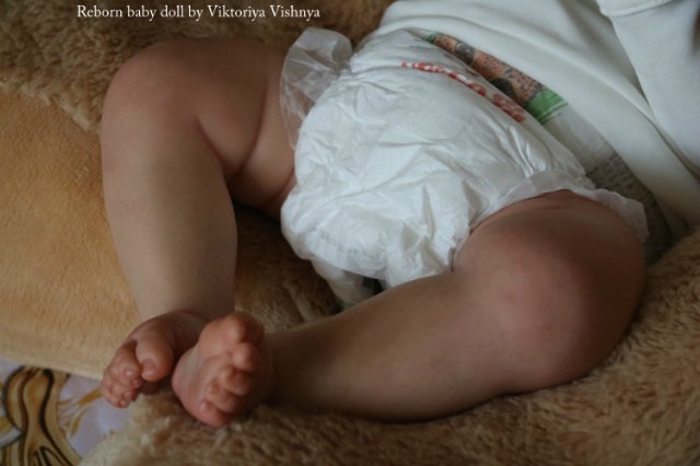 Мейзи... Куколка Реборн Виктории Вишни (фото 3)