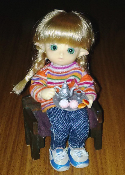 И снова Юлька — Куклы Brownie (Брауни) Felix Doll: Tiny BJD (БЖД)
