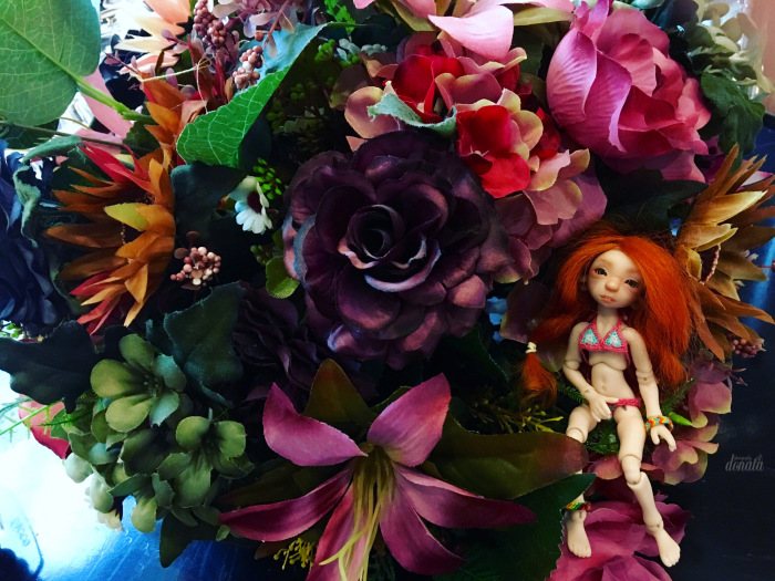 Как Фиби в отпуск съездила. Авторская бжд-мышка Лидии Снуль