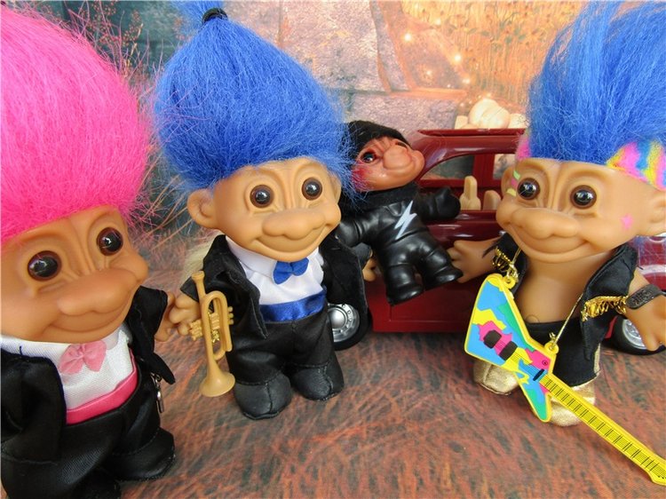 Да здравствуют подарки — Игрушки Тролли (Trolls): винтажные Dam и Russ