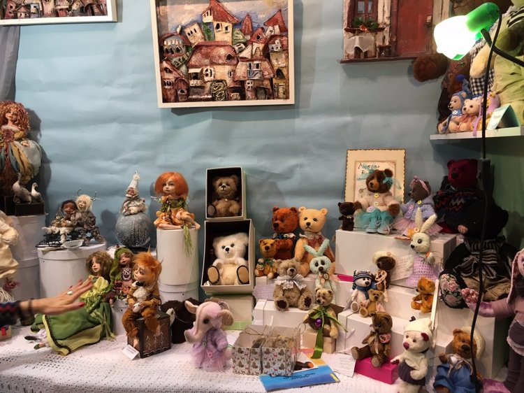 Москва "Гостиный двор" 2016 - Международная выставка "Искусство куклы" - мой взгляд