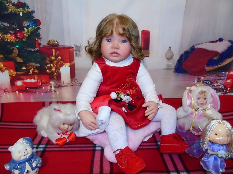 Кукла реборн из молда Ольги Ченской (фото 4)