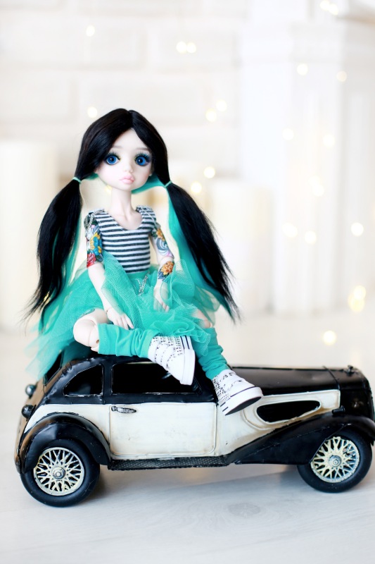 Знакомьтесь, сестренка Элли - Энни или Эмми? Авторские шарнирные куклы (фото 2)