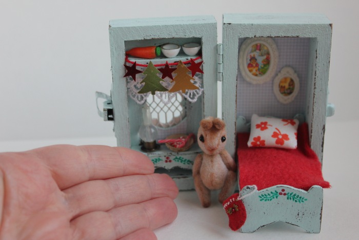Рождественская коробочка — Румбоксы и кукольные интерьеры: фото (фото 3)