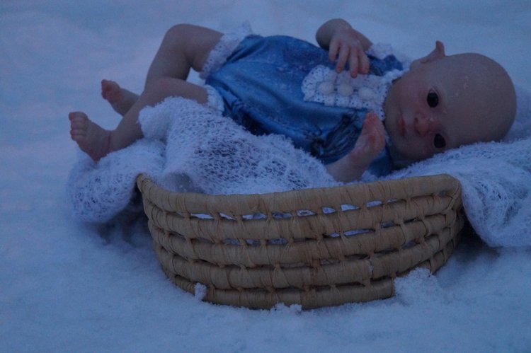 Зимний эльф Снежан — Куклы Реборн (Reborn): работы мастеров (фото 9)