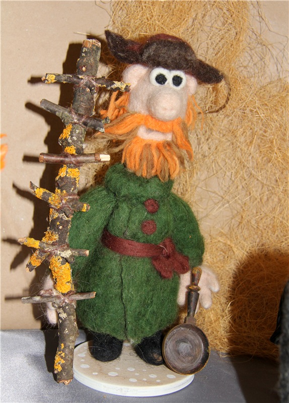 Выставка мастеров народной студии авторской куклы "Вдохновение" в городе Торжке